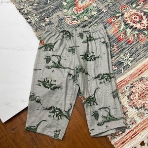 Carter’s dinosaur baby boy pajama bottoms